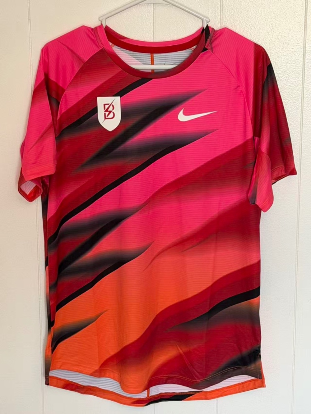 Nike Pro Elite Bowerman Track Club Warm Up T-Shirt Mens Size Large